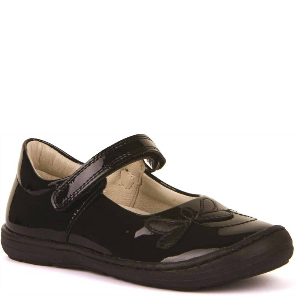 NEW FRODDO girl's mia mary jane shoes in black patent